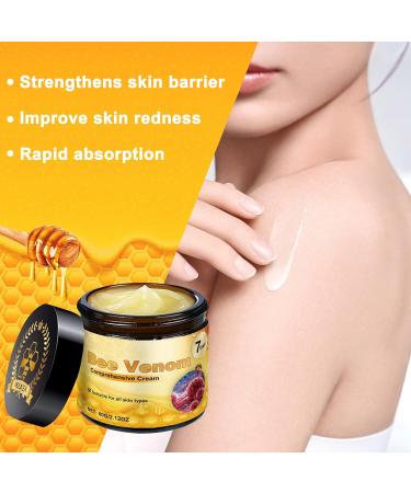 Bee Venom Comprehensive Cream Bee Venom Skin Treatment Cream Advanced Firming & Wrinkle-Reducing cream Natural Skin Moisturizer for All Skin Types(2PCS) - Buy Online on GoSupps.com