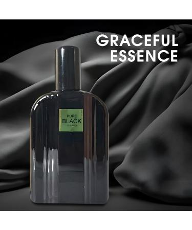 Men Perfume Pure Black Cologne For Men Natural Spray Masculine Scent Wonderful Fragrance Gift Eau De Parfum For Daily Use 3.4 Fluid Ounce SPure Black 3.4 Fl Oz (Pack of 2) - Buy Online on GoSupps.com