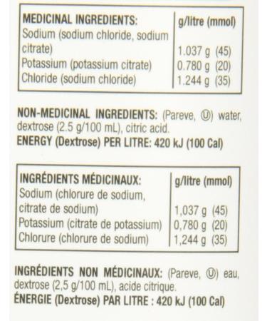 Pedialyte Electrolyte Oral Rehydration Solution Unflavoured 1-L Bottle Unflavored - Buy Online on GoSupps.com