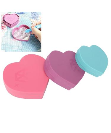 Heart Shaped Bead Sorting Trays for Diamond Painting 3 Sizes for Easy Organization | International Shipping Available - Buy Online on GoSupps.com