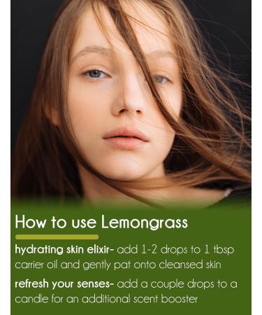 Lemongrass Essential Oil - 16 fl oz - 100% Pure & Natural - GreenHealth | Aluminum Bottle | International Shipping Available - Buy Online on GoSupps.com