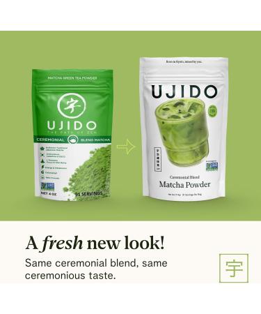 Ujido The Path of Zen M lange de c r monie en poudre de th vert matcha japonais (118 ml) - Buy Online on GoSupps.com