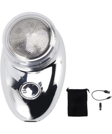 Beard Trimmer for Men Rechargeable Professional Efficient Portable Beard Trimmer for Travel for Salon (Electroplate Silver) - Buy Online on GoSupps.com