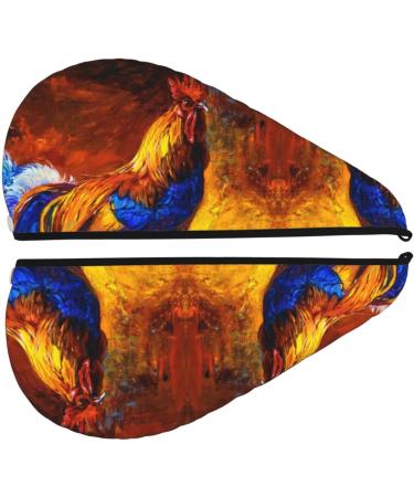 Colorful Microfiber Hair Towel for Women - Super Absorbent Coral Velvet Wrap for Long Curly & Thick Hair - Quick Dry Cap - Buy Online on GoSupps.com