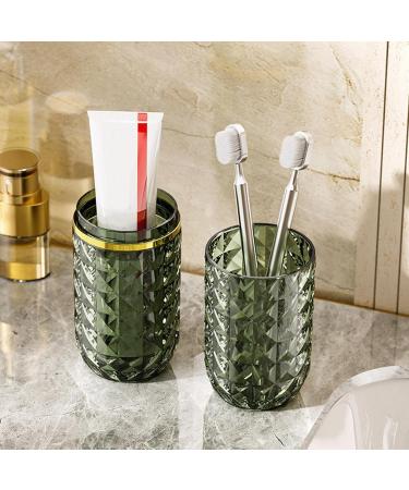 Folpus 2x Travel Toothbrush Case | Toothbrush Cup & Toothpaste Holder for Adults & Kids | Outdoor Washing Cup - Shop Now! - Buy Online on GoSupps.com