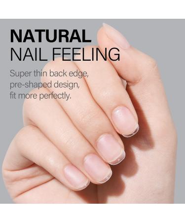 AICLSA Ultra Short Oval Nail Tips - 240 PCS Full Cover Matte Soft Gel False Nails - DIY Press On Nails - 15 Sizes - Buy Online on GoSupps.com