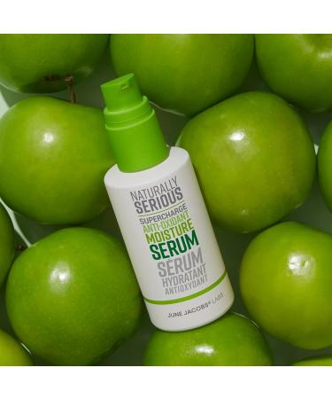 Naturally Serious Supercharge Anti-Oxidant Moisture Serum | Hydrating Hyaluronic Acid Face Serum for Dry Skin | Vegan & Cruelty-Free Skincare - Buy Online on GoSupps.com