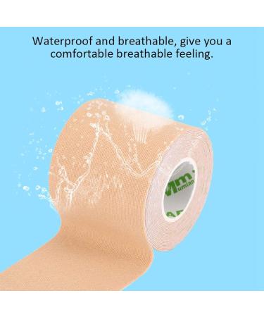 Muscle Tape Waterproof Relax Muscles Improves Blood Strain Tape Prevent Allergies Cotton Adhesive for Sports(skin) - Buy Online on GoSupps.com