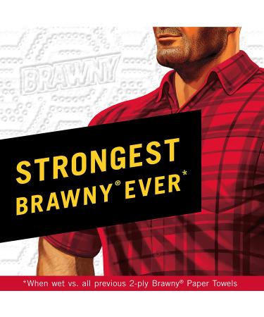 Brawny Tear-A-Square Paper Towels - 6 Double Rolls (12 Regular Rolls) - Buy Online on GoSupps.com