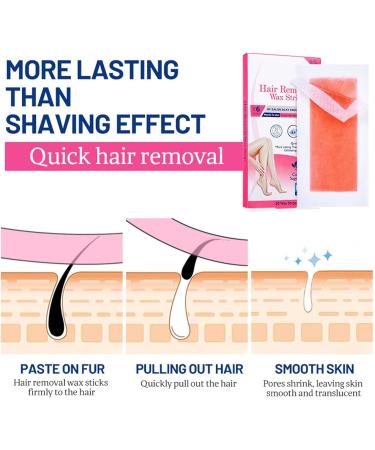 Hair Removal Wax Paper (red) - Buy Online on GoSupps.com