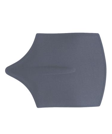 Lumbar form reverse triangle abdominal-lipo foam compression plate liposuction flat stomach cushion after surgery to protect the skin (gray)