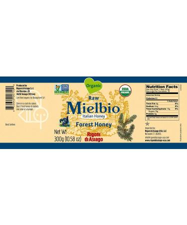 MIELBIO Organic Forest Honey  10.58 oz  (Pack 1) 10.58 Ounce (Pack of 1) Forest - Buy Online on GoSupps.com