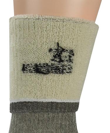 Minus33 Merino Wool 9402 Expedition Mountaineer Sock - Large Grey Heather - Buy Online on GoSupps.com