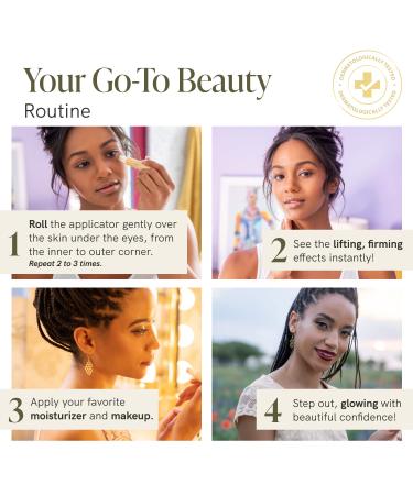 Bee Rx Anti-Aging Eye Lift Roller with Kanuka Honey - Instant Firming Eye Cream for Wrinkles and Fine Lines - Buy Online on GoSupps.com
