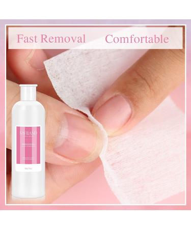 Saviland Non-Acetone Nail Gel Polish Remover - Professional 17oz Liquid for Soak-Off Gel, Glue, Glitter & Acrylic - Buy Online on GoSupps.com