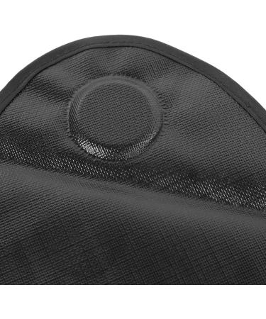 Professional Waterproof Hair Cutting Collar Magnetic Neck Wrap for Salon Stylists Black Hairdressing Cape Guide - Buy Online on GoSupps.com