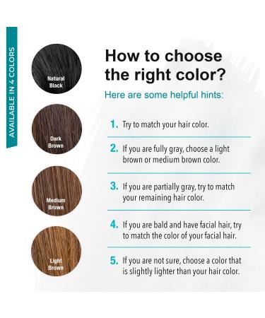 Men's Sport Eyebrow Colorant - Long Lasting Gray Coverage Treatment, Medium Brown - Buy Online on GoSupps.com