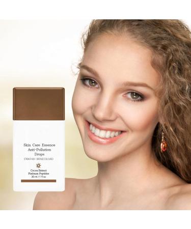 Bronzer Drops Anti-Pollution Sunshine Drops Face Peptide Serums Effective Tan Bronzing Serums Bronzer Tanning Essence Bronzing Serums Skin Care Anti-Pollution Essence Facial Tanning Drops 50g(bottle of 1) - Buy Online on GoSupps.com