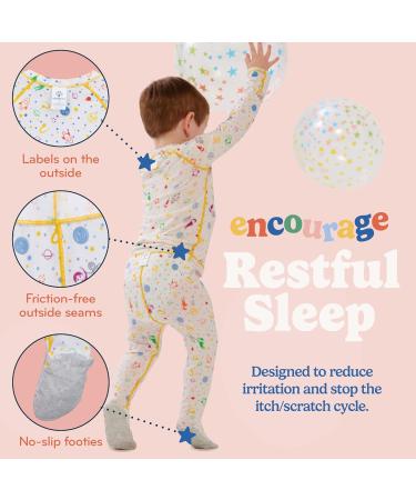 Eczema Pajamas Set for Kids - Itch Relief Wet Wrap Clothing (Size 8) - Buy Online on GoSupps.com
