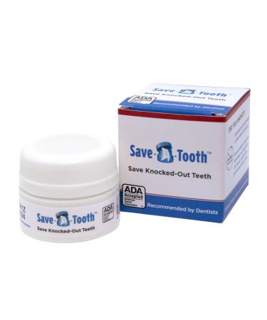 Save-A-Tooth Preserving Kit- Save up to 4 Knocked Out Teeth for up to 24 Hours to Prevent Permanent Tooth Loss- Made by Phoenix-Lazarus in the USA 2.9 Ounce (Pack of 1)