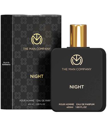 The Man Company Night Perfume for Men - 50ml | Premium Long Lasting Fragrance | Citrusy Exotic & Woody | Gift For Men | Date Night Body Spray