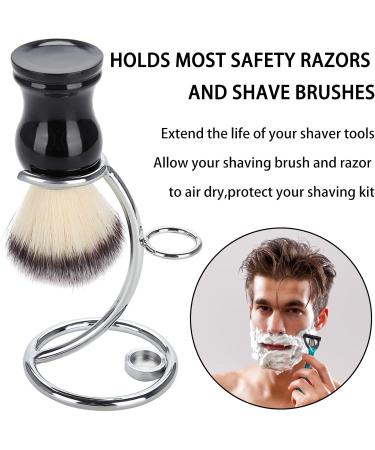KAIMEilai Razor Holder Stand for Men | Shaving Brush & Razor Rack | Durable & Stylish Shaving Stand - Buy Online on GoSupps.com
