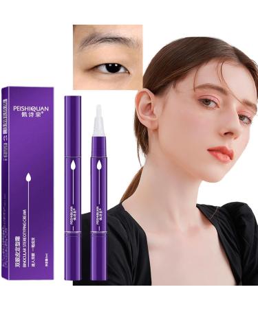  Stronrive Double Eyelid Shaping Cream - Invisible Waterproof Double Eyelid Shaping - 5 ml - Long-Lasting Eye Makeup for Hooded Eyes Liquicoiffant - Buy Online on GoSupps.com