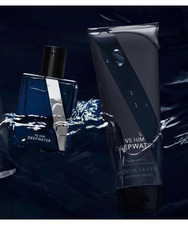 Victoria's Secret VS Him Deepwater Men's Cologne Body Lotion (8.4 oz) Deep Water - Buy Online on GoSupps.com