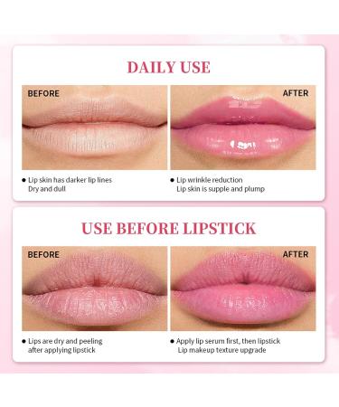 Hydrating Lip Serum Oil Long Lasting Moisturizer for Youthful Radiance | Organic Ingredients & Lightweight Texture - Buy Online on GoSupps.com