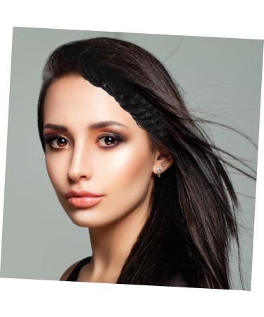 Angoily Hand Braided Braided Wig Girls Braid Extensions Braid Wig Long Braided Ponytail Synthetic Braided Ponytail Extension Fake Ponytail for Women High Temperature Wire Modeling - Buy Online on GoSupps.com