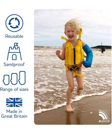 Bloccs Child Full Arm Waterproof Cast Cover - Small Size - Shower Arm Protection - Pack of 1 - Buy Online on GoSupps.com