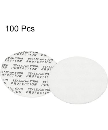 PATIKIL 33mm/1.3" Foam Lid Liner 100 Pack PS Foam Resistant Tamper Pressure Sensitive Seal for Bottle Cap Liners Seals - Buy Online on GoSupps.com