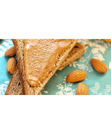 Almondmus White Almond Muscle - Seba Garden Blanched Almond Butter 3kg | Salt-Free Unsweetened Gluten-Free Vegan Paleo (6 Pack) - Buy Online on GoSupps.com