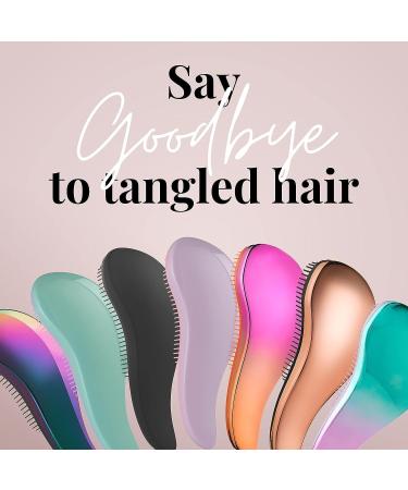 Detangle Hair Brush for Curly, Straight, Dry & Wet Hair - Lily England Vegan Detangler Brush - Ideal for Thick, Fine, Kids, Women & Toddlers - Blue Water - 1 Count - Buy Online on GoSupps.com