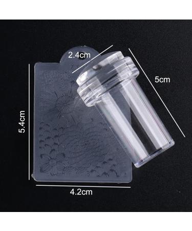 SANWOOD Nail Art Stamper - Portable & Reusable Nail Tool for Perfect Manicure - Transparent Nail Seal for Fingernails - Buy Online on GoSupps.com
