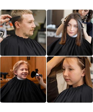 Segbeauty Waterproof Salon Cape - 55x63 Inch Barber Cape with Adjustable Neckline & Neck Duster Brush for Professional Hair Cutting - Buy Online on GoSupps.com