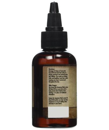 Sunny Isle Jamaican Black Castor Oil Beard Oil - 2 fl oz | Nourish & Strengthen Your Beard - Buy Online on GoSupps.com