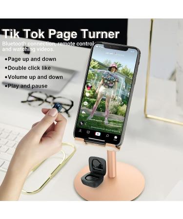 Bluetooth Remote Control for TikTok & Camera Shutter - Black | Wireless Ring | Bluetooth 5.0 | USB Rechargeable | 32ft Control Range | Compatible with iOS & Android Devices - Buy Online on GoSupps.com