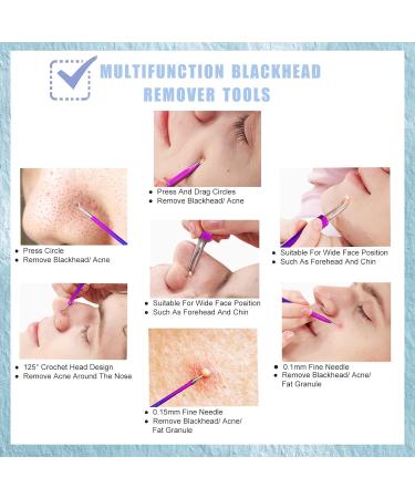 Hearyone Pimple Popper Tool Kit | 7pcs Blackhead & Acne Removal Set | Stainless Extractor Tools in Metal Case - Buy Online on GoSupps.com