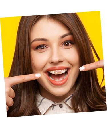 Amosfun 1pc Scorpion Single Braces Clothing for Men Mouth Teeth Grill Tooth Cover Man Grill Cover Fashion 2X1cm Golden - Buy Online on GoSupps.com