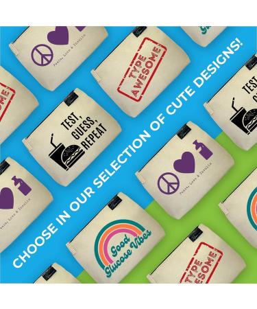 Sugar Medical Diabetes Canvas Supply Bag - Test Guess Repeat - Buy Online on GoSupps.com