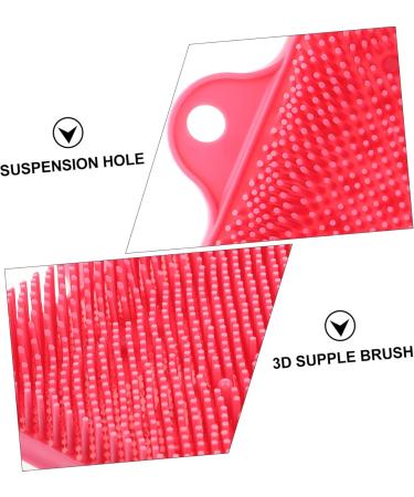 Beaupretty 1st Foot Massage Cushion - Multifunctional Shower Massage Pad & Spa Detergent Foam - 26.5x3x3.5cm Pink Foot Massager for Relaxation - Buy Online on GoSupps.com