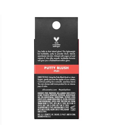 elf Putty Blush - Creamy Ultra-Pigmented Formula with Argan Oil & Vitamin E | Vegan & Cruelty-Free | 10g Fiji - International Shipping - Buy Online on GoSupps.com