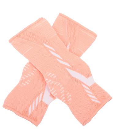 GLEAVI 1 Pair Ankle Socks Ankle Brace for Women Pressure Ankle Sleeves Elastic Ankle Sleeves Plantar Relief Socks Ankle Protective Covers Plantar Braces Pressure Sock Pink M