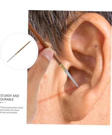 Healeved 1Pc Ear Hair Scraping Tool with Non Slip Handle Ear Wax Remover for Daily Use Professional Ear Scraper for Adults Convenient and Comfortable Ear Cleaner - Buy Online on GoSupps.com