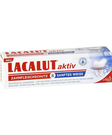 LACALUT Active Medical Toothpaste 75ml - Enhanced Oral Care for Healthy Gums & Teeth | International Shipping - Buy Online on GoSupps.com