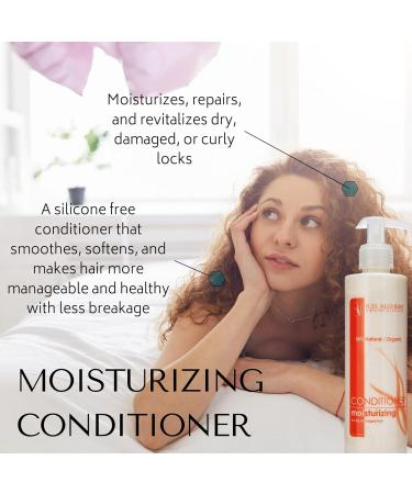 RD Alchemy 98% Natural Organic Moisturizing Conditioner - Silicone Free for Dry Damaged & Frizzy Hair | Nourish & Repair with Organic Oils & Herbs - Buy Online on GoSupps.com