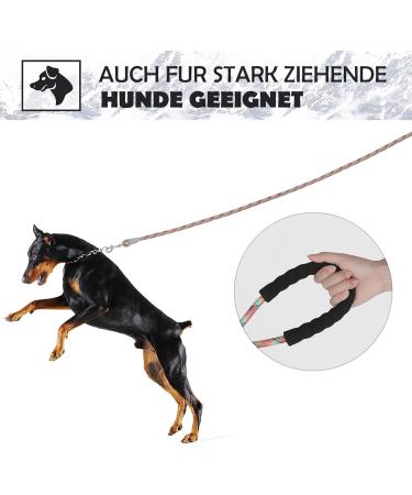 Premium 1.5m Dog Leash for Large Dogs - Thick & Comfortable Padded Handle - Ideal Training & Running Line for Small & Medium Dogs - Buy Online on GoSupps.com