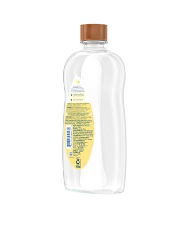 Johnson's Baby Oil with Shea & Cocoa Butter - 20 fl. oz | Hypoallergenic Moisture Protection - Buy Online on GoSupps.com
