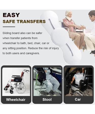 ZXSYYYDS Curved Sliding Transfer Board - Best Transfer Aid for Seniors & Disabled | International Shipping Available - Buy Online on GoSupps.com